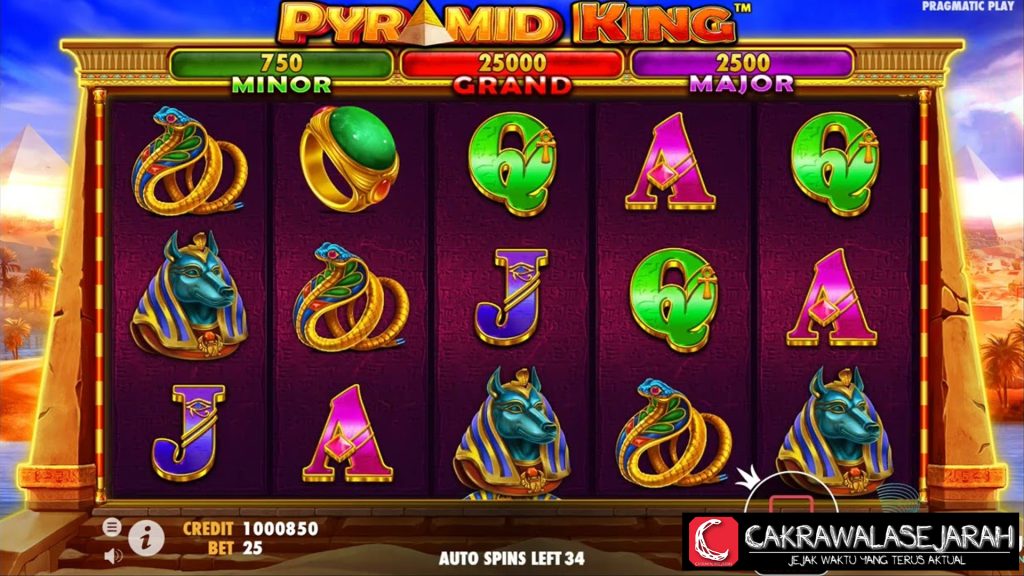 Pyramid King: Bikin Sultan Dadakan Slot dengan Bonus Melimpah!