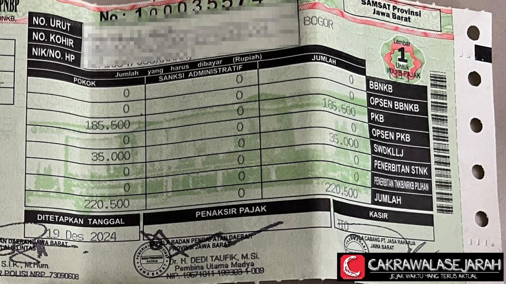 Provinsi Hapus Denda Pajak Kendaraan Jangan Ketinggalan!