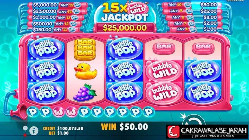 Hobi Jadi Rezeki: Main Slot Bubble Pop, D