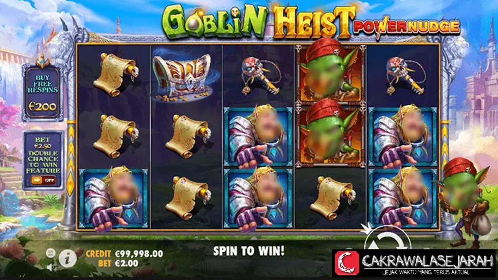 Daftar Slot Via Dana Main Goblin Heist Powernudge Seru!