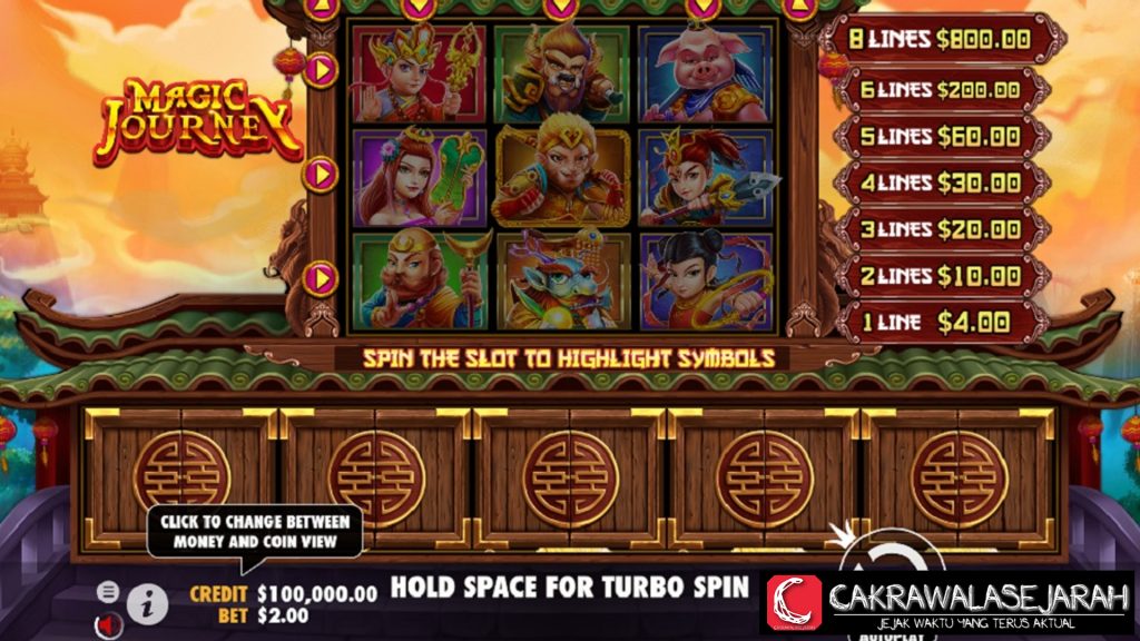 Ikuti Jejak Ajaib Menuju Gacor di Slot Magic Journey Situs Toto 4D!