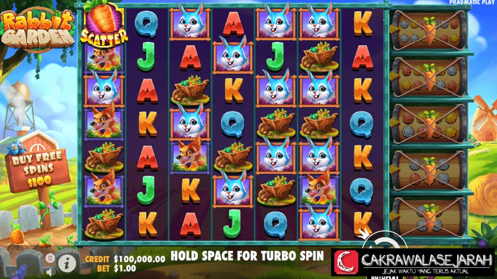Lupakan Stres! Mari Bertani Cuan di Slot Rabbit Garden Pragmatic!