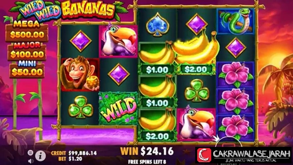Main Slot Wild Wild Bananas Liar Untungnya Nggak Main-Main!
