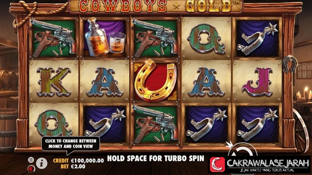 Cowboys Gold di Slot Online Sensasi Koboi Tak Terbendung!