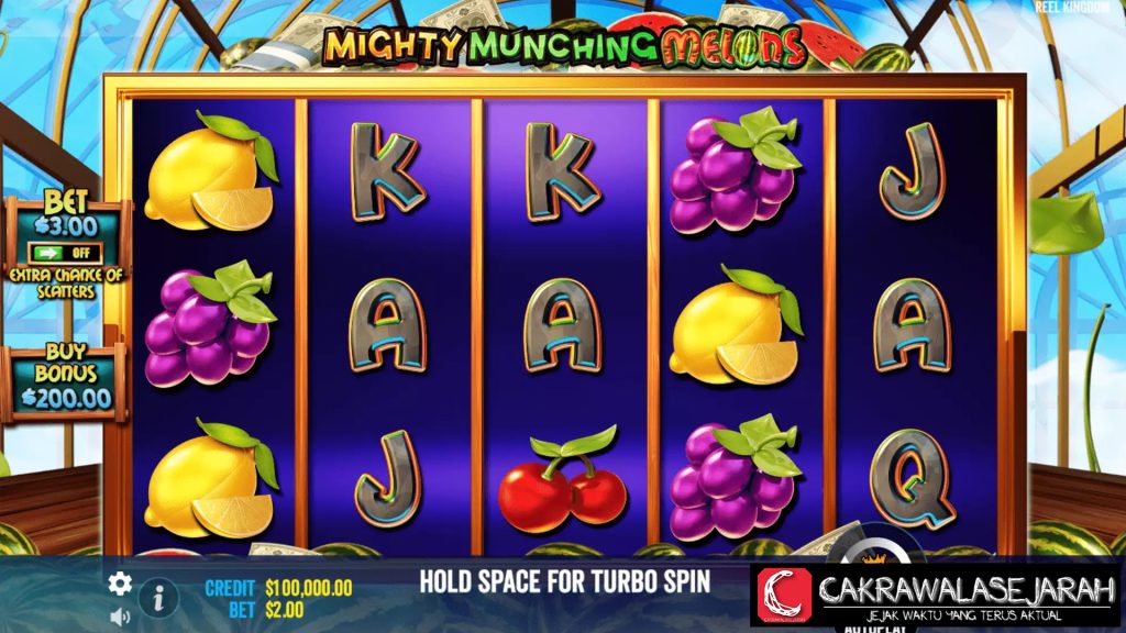 Situs Slot Gacor Mighty Munching Melons Bikin Ngiler Cuan!