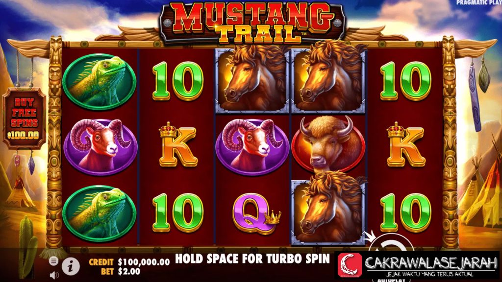 Slot Online Mustang Trail, Jejak Kuda Liar yang Menguntungkan!