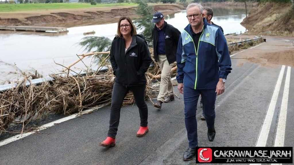 Albanese Turun ke Wingham Banjir Disambut Empati!