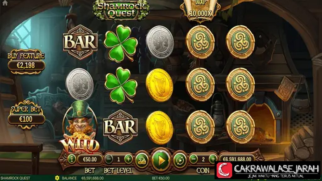 Cnnslot Games Shamrock Quest 4 Kombinasi Powerful Irlandia