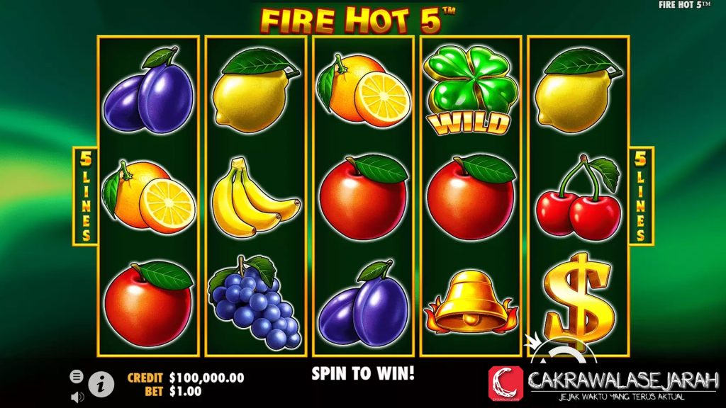 Link Cnnslot Bonus Slot Fire Hot 5 Bikin Melek Terus
