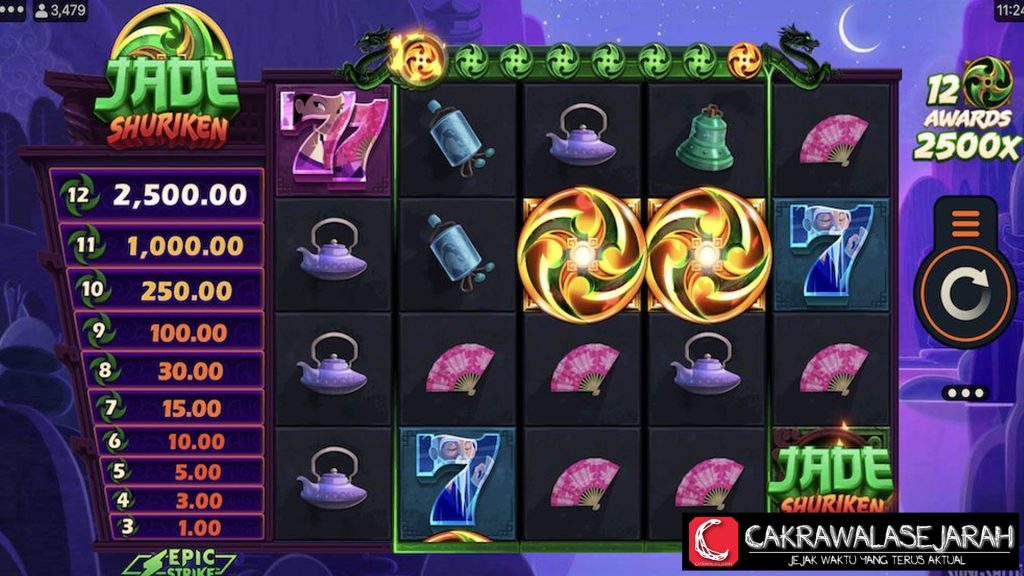 Slot Online Jade Shuriken 5 Mistik Jepang Big Jackpot