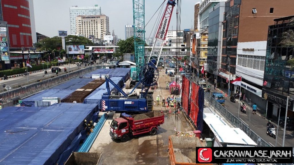 MRT Fase 2A Jalur Istana Begini Tank Antisipasi Bom