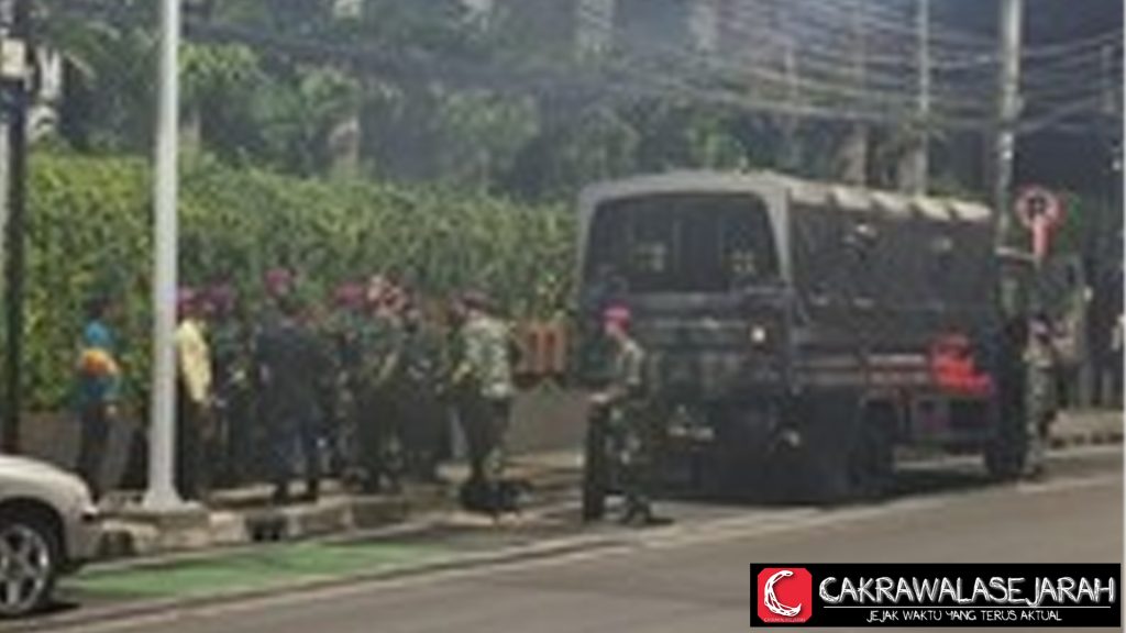 Prajurit Marinir Tank Amankan 1 Kantor DPP NasDem!