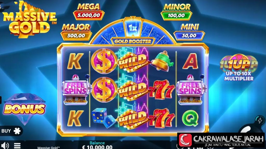 Gali Kekayaan 300jt di Game Digital Massive Gold!