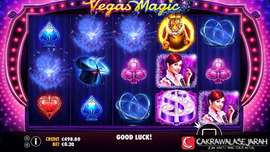 Cnnslot 2025 Sensasi Las Vegas Magic Wild Pesulap