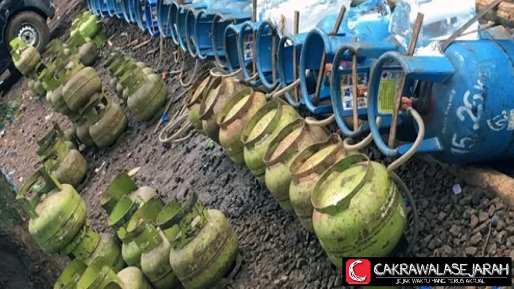Polres Super Sigap 6 Pengoplos Gas 3 Kg Ditangkap