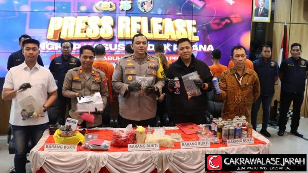 Polres Super Sigap 6 Pengoplos Gas 3 Kg Ditangkap