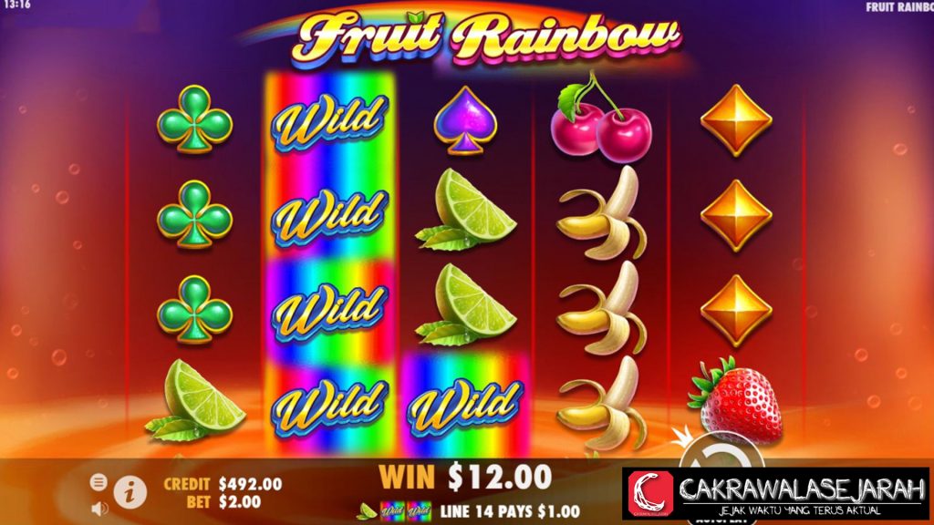 Fruit Rainbow Jangan Sampai Lost Main Slot Bet 200!