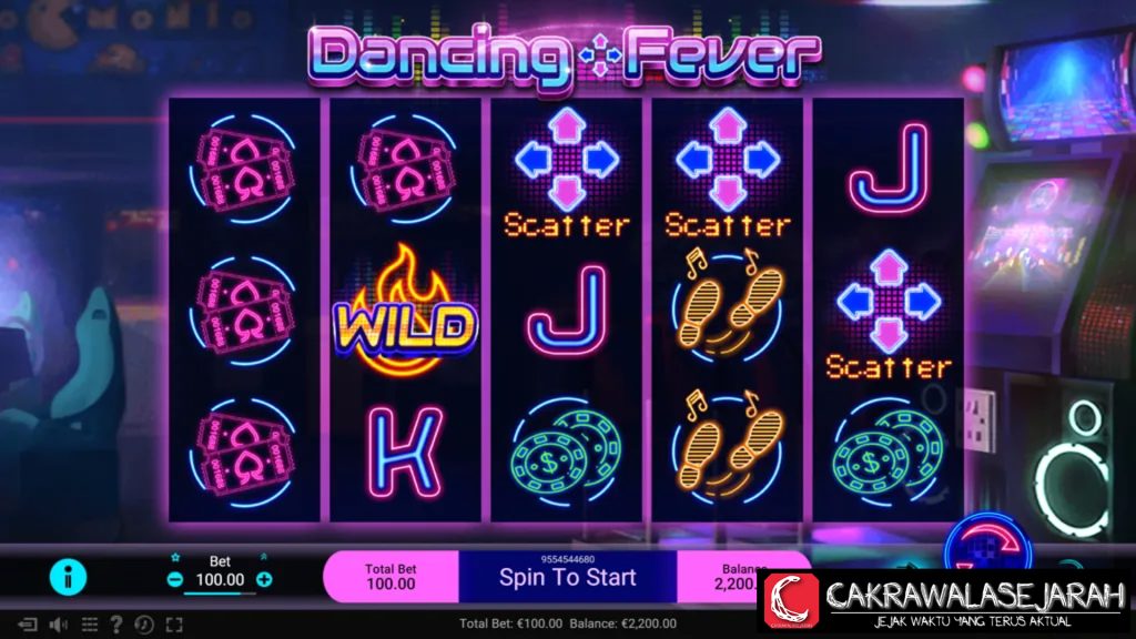 Dancing Fever Irama Slot Online Menang 2x Wild