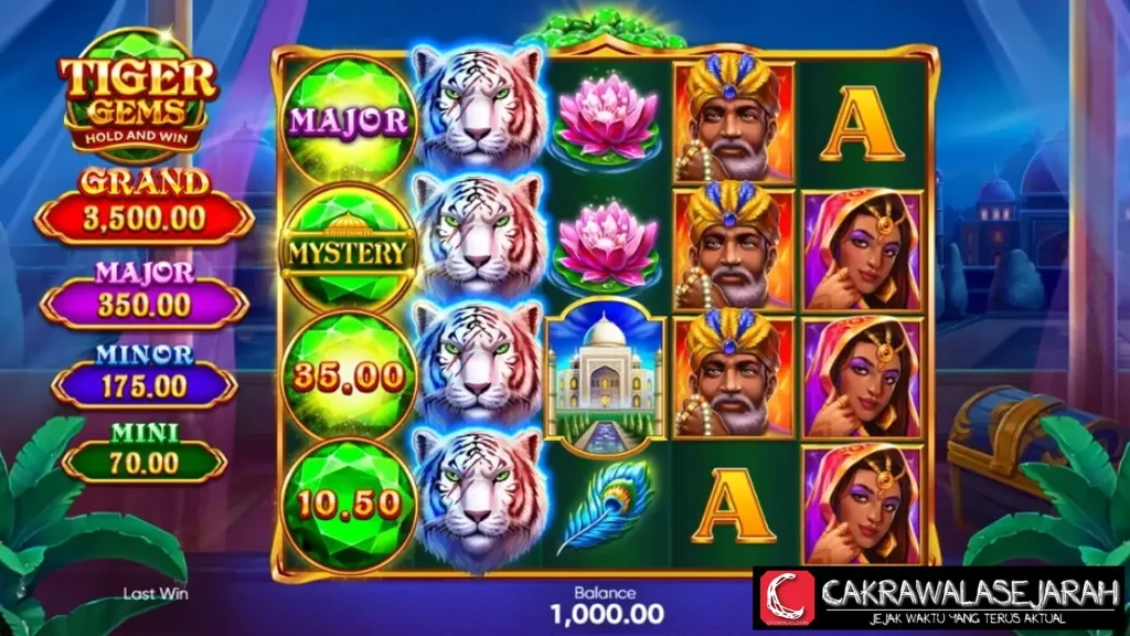 Tiger Gems Slot Magic Win via 1 Link Cnnslot