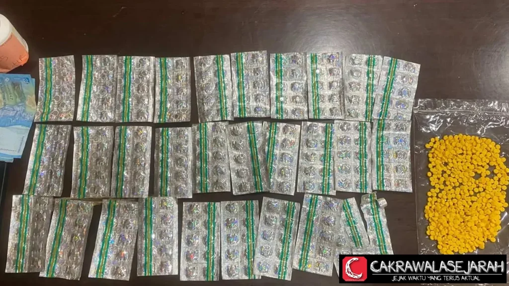 Big Raid! Polres Serang Sita 160 Butir Obat Terlarang