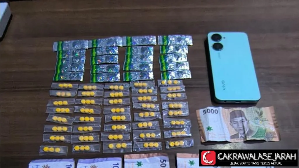 Big Raid! Polres Serang Sita 160 Butir Obat Terlarang