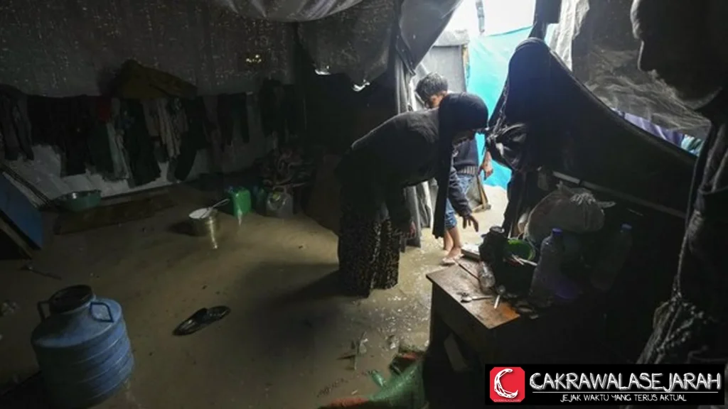 Mystery 6 Detik Haru di Tenda Gaza Kala Banjir Melanda