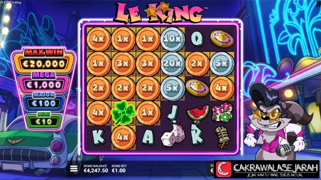 Situs Slot Online Le King Top 4 Great Aya Naon Ieu?