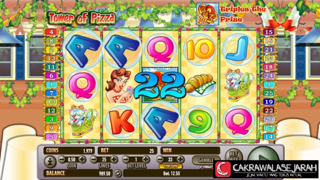 Tower of Pizza Setinggi Impian Percaya Kenyang