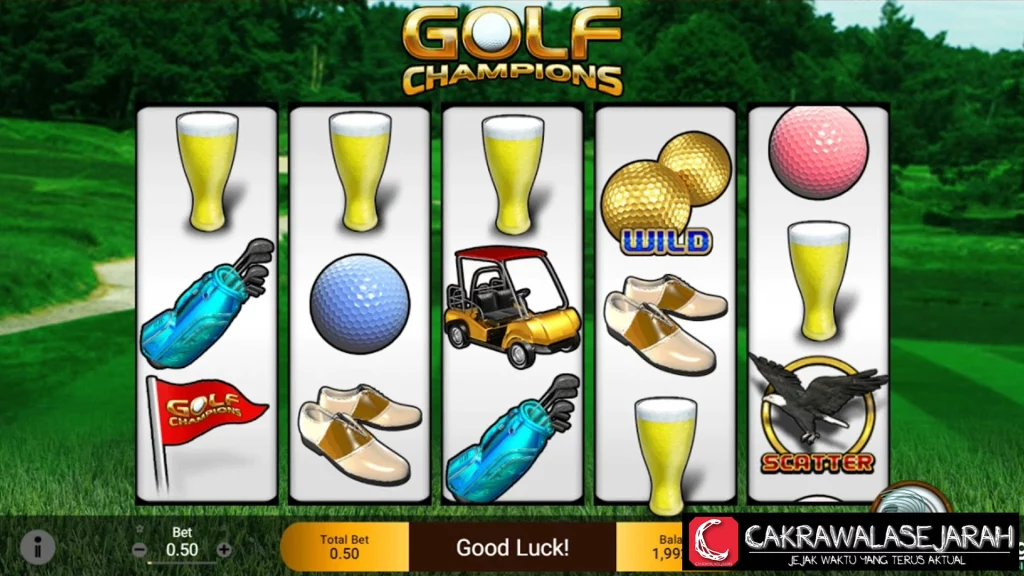 Golf Champions Pukul Bola Auto Masuk Hole