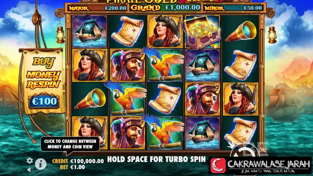 Pirate Gold Deluxe Meledak Terus Kapten