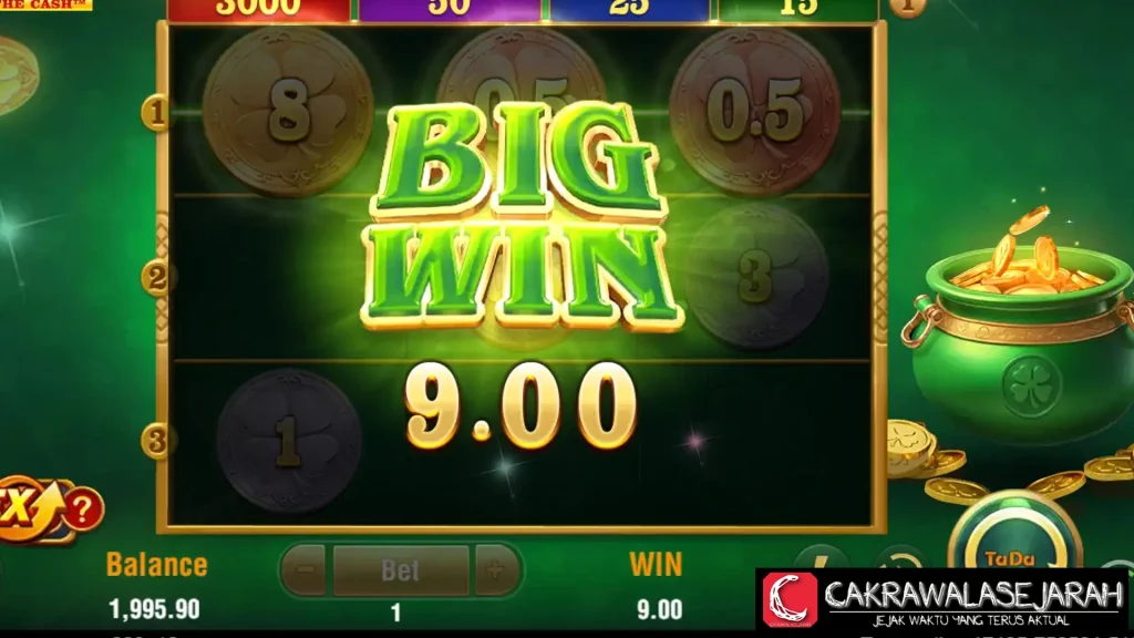 Clover Coins 3x3 Sekali Pencet Langsung Max